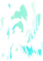 Obraz premium An abstract transparent iridescent color blur design element.