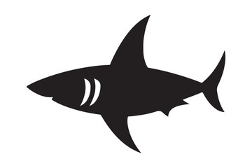 Fototapeta premium shark silhouette