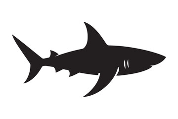 Fototapeta premium shark silhouette