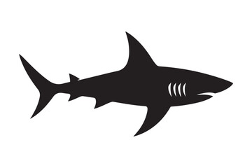Fototapeta premium shark silhouette