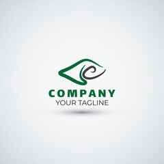 Fototapeta premium abstract eyes vision logo design template eye icon