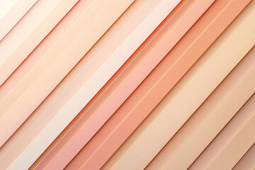 Abstract composition of diagonal pastel-colored stripes creating a soft, modern background design