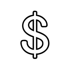 Obraz premium Dollar Sign Icon