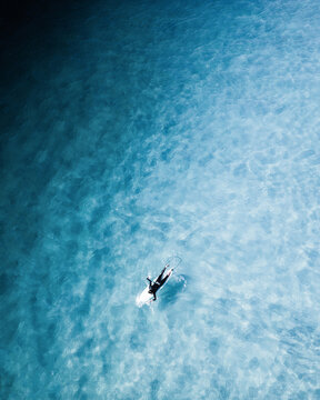 Surfing adventure in Portugal’s clear blue ocean water