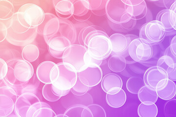Soft pastel bokeh background with vibrant pink and purple hues creating a dreamy atmosphere