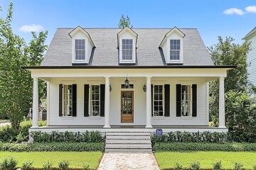 Obraz premium The homestead of Charles Pinckney sits on the outskirts of Charleston, South Carolina, and is known as Colonial Ranch.