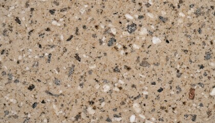 Stunning Seamless Beige Granite Texture with Distinctive Quartz and Feldspar Spots Magnificent Geological Detail Showcasing Earths Mineral Richness