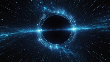 abstract background with glowing circles