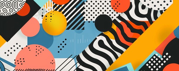 Energetic and playful modern design that is sure to capture attention