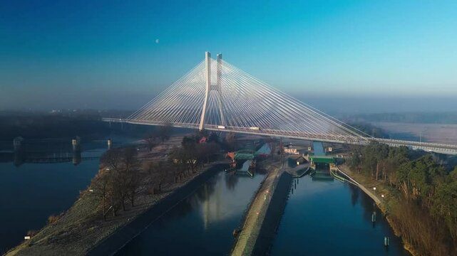 Rędziński Bridge, Lower Silesia Province, Poland	