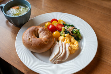 おしゃれな朝食