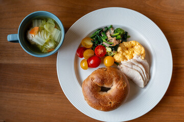 おしゃれな朝食