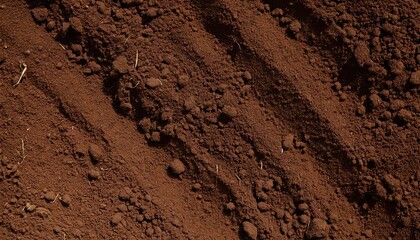 Authentic Seamless Dirt Texture on Brown Background A Richly Detailed Closeup of Earthy Layers with Rough Textures, Ideal for Design and Art Projects