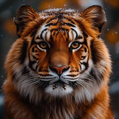 Obraz premium tiger in the snow