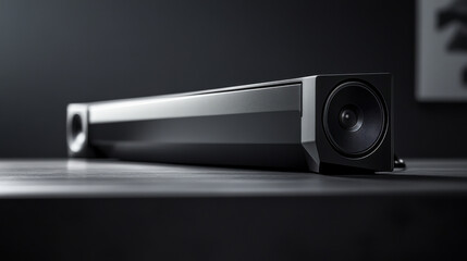 The sleek design enhances the aesthetic appeal of modern sound visualization.