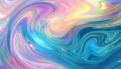 Stunning Seamless Trendy Iridescent Rainbow Foil Texture A Vibrant Display of Color and Shimmer in Modern Design