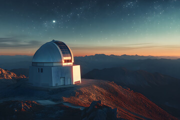 Remote Mountain Observatory: A Sanctuary for Celestial Exploration and Starry Discoveries