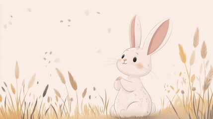 Obraz premium easter bunny with