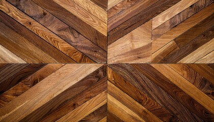Authentic Seamless Wood Parquet Texture, Showcasing Detailed Grain Patterns and Warm Tones in a Timeless Design.