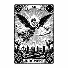 Tarot Card of Self-Reflection and Transformation