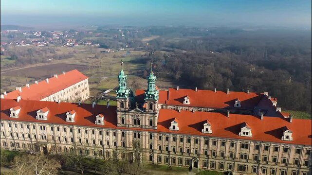 Cistercian Abbey in Lubiąż, Lower Silesia, Poland