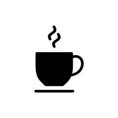 coffee cup icon vector illustration. cup a coffee sign and symbol