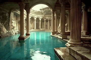 Architectural marvels: The design of ancient Roman bath houses.