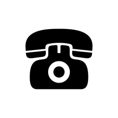 Telephone icon vector illustration. phone sign and symbol