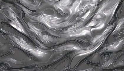 Vibrant Silvery Steel Wallpaper Molten Gray Textures Creating an Abstract Masterpiece, Perfect for...