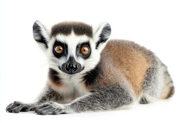 Adorable Ring-tailed Lemur