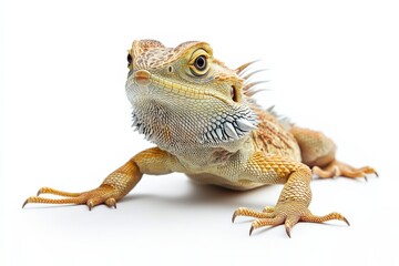 Obraz premium Close-up of a Bearded Dragon