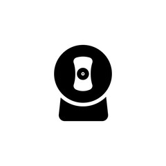 CCTV icon isolated on white background