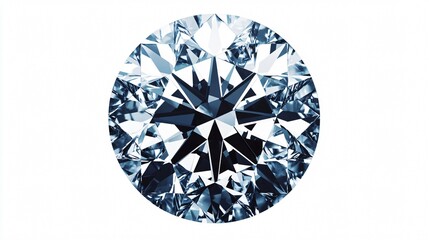Luxurious Brilliant Cut Diamond Gemstone for Jewelry Designers in High-Resolution Photography