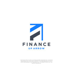 F Financial Logo Design Inspirations	