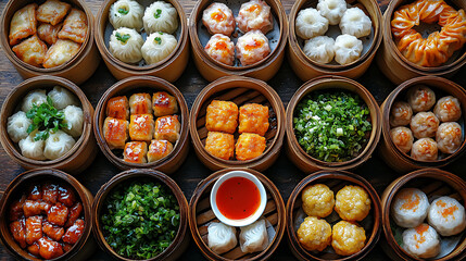  flavorful chinese dim sum selection