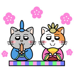 ひな祭り 猫
