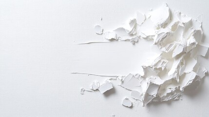 White powder pile, food ingredient, kitchen background, recipe