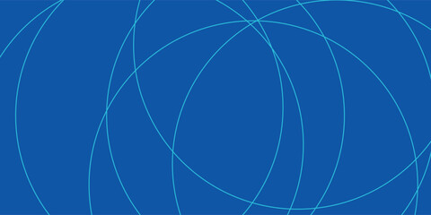 Modern abstract blue background with glowing geometric lines. Blue gradient hexagon shape design © Novi