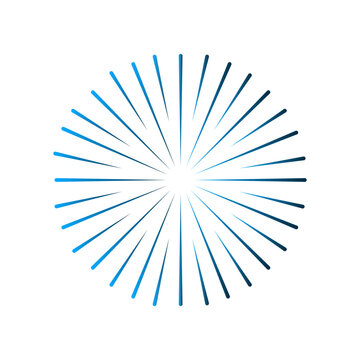 Firework icon design template