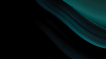 Obraz premium A luxurious and elegant background blending shades of black, dark blue, and deep emerald green in a seamless gradient.