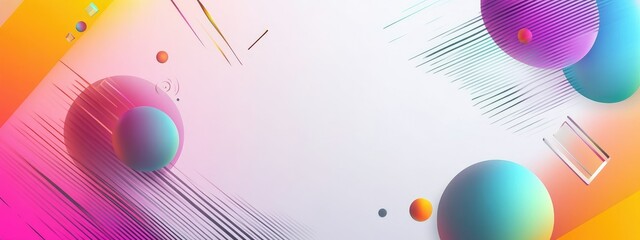 Obraz premium Gradient Abstract White Background