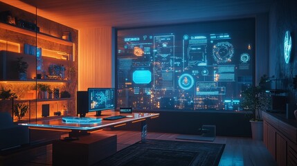 Future technology oriented office space