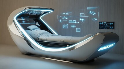 Future intelligent sleep cabin