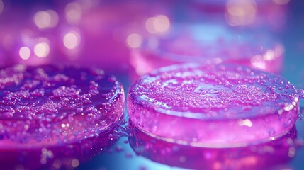 Close up of Purple Crystal Candy