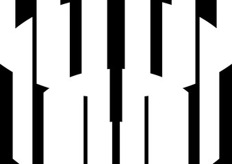 black and white arrows