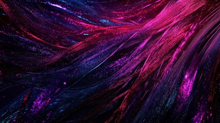 Obraz premium Dynamic colorful abstract flowing textures digital space graphic design vivid environment artistic viewpoint
