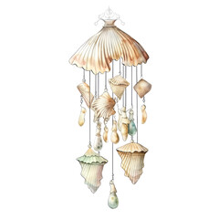 Summer Clipart Vector Illustration with Bright Colors and Beach Elements