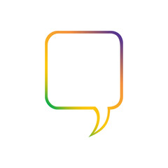 Speech bubble icon