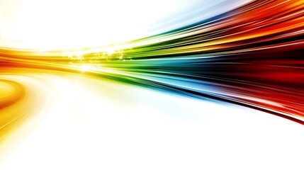 Abstract Colorful Swirling Lines Design Background