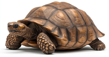 Realistic sculpture of a tortoise showcasing intricate details and textures, perfect for nature lovers and wildlife enthusiasts seeking artistic inspiration